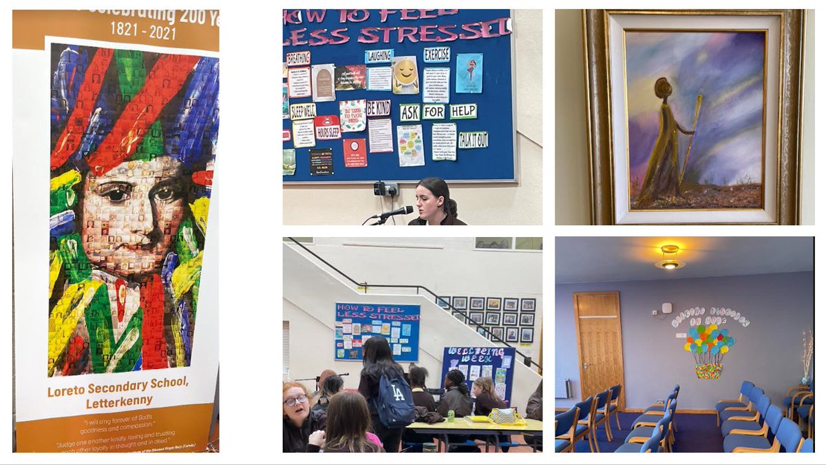 LoretoFaithDev's tweet photo. Thank you @loretolk1 for your lovely welcome & thanks to the RE Department for a great meeting about #EmberIgnite & #conferences.
Beautiful music for #WellBeing #FaithHopeLove @lorbalnews @CavanLoreto @ire_edu @LoretoMilford_ https://t.co/3wVhhJDQ19