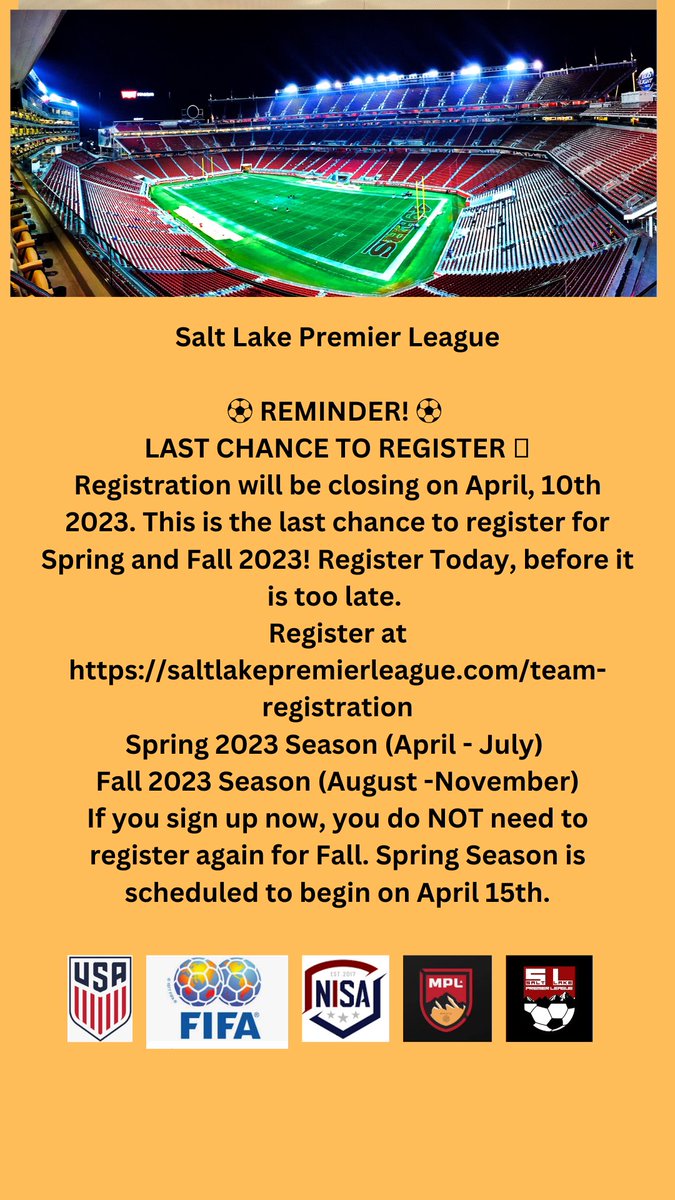Salt Lake Premier League tweet media