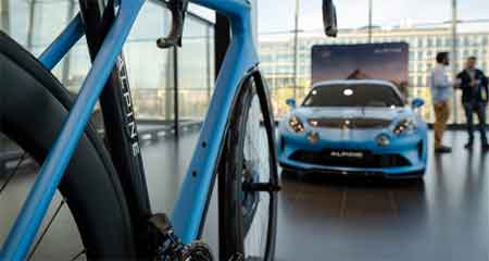 LAPIERRE Y ALPINE PRESENTAN EN MADRID                                     LA EXCLUSIVA BICICLETA AIRCODE DRS 
Ambas marcas comparten la misma filosofía: apostar por el máximo rendimiento siendo fieles a su historia.