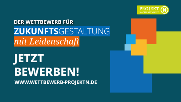 Die Bewerbungsphase für #ProjektNachhaltigkeit ist gestartet

3 Kategorien
➡️Zukunft - Transformation
➡️N - Jetzt und vor Ort
➡️Foto - Nachhaltiges Bauen und Wohnen

Bewerbt euch wettbewerb-projektn.de 

#Wettbewerb #ProjektN #ZukunftsgestaltungmitLeidenschaft #Nachhaltigkeit