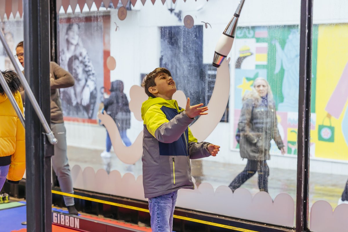 This Easter half-term will see the return of our popular pop-up circus on Briggate, bringing a variety of circus acts for everyone to come and see and take part in!

Info can be found at: pulse.ly/3lrp9nx0c7