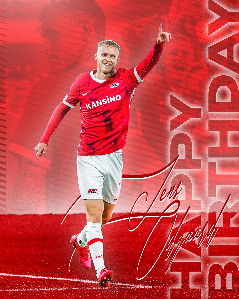 AZAlkmaar's tweet photo. 🥳 Enjoy your day, Jens!
🎂 De aanvaller viert vandaag zijn 24e verjaardag!
#AZ #JO7 #HBD https://t.co/YOcxUy1YjN