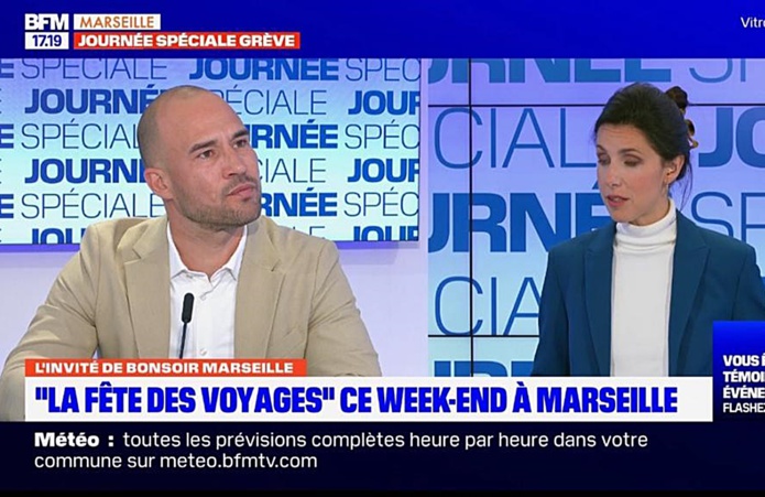 tourmagtravel's tweet photo. Votre journal préféré (devons nous préciser son nom ? 😁) n’a pas lésiné pour la première édition de la Fête des Voyages qui prolongera ce week-end le @salonditex  à @MarseilleChanot 📺 🎥 #voyage #marseille #tourisme #salonvoyage

https://t.co/f3TdVXNXFF https://t.co/kMz3YYrEEA