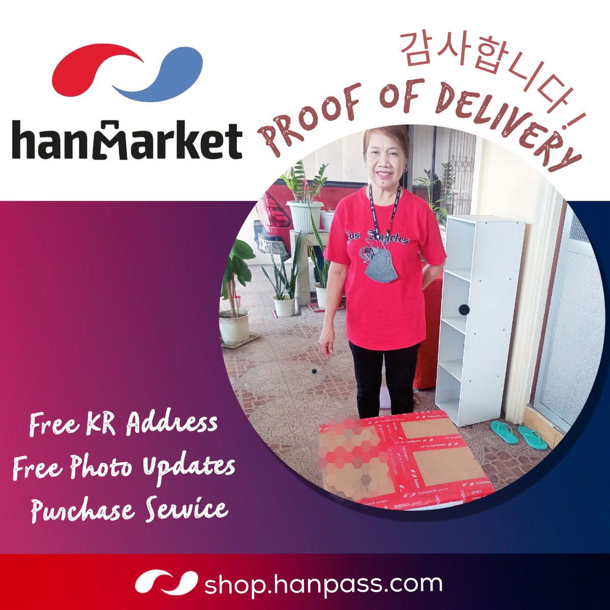 Hanpasspurchase's tweet photo. Proof of Delivery ~ Hanmarket
Another Satisfied Customer who received their HanBox!
FB : https://t.co/xuUv7Euo5G
Instagram : Hanmarket_Official
#hanmarket #hanmarketPhilippines
#proxybuyingservice #krrental #krconsol #kraddress
#pasabuy #krbox https://t.co/s6oHm5f9Rb
