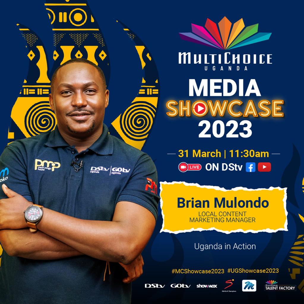 GOtvUganda's tweet photo. This morning at 11:30am, Brian Mulondo will be speaking about
@DStvUganda
@GOtvUganda
offering on Local Content with
@PearlMagicPrime
@PearlMagicTV
and #PMLoko
#MCShowcase2023
#UGShowcase2023 https://t.co/C1lt6E414P