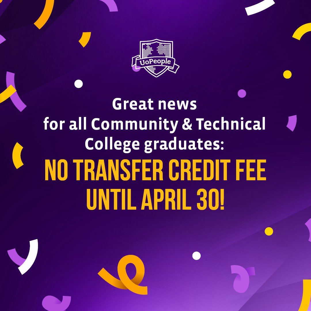 MorZiye's tweet photo. ANNOUNCEMENT! My University #UoPeople is waiving off transfer credit fee for all 2-year degree holders, i.e. for all Community and Technical College graduates! Apply here: https://t.co/aeO8mbtMth https://t.co/1Fy3ZAjILi https://t.co/t0bap0uIgS