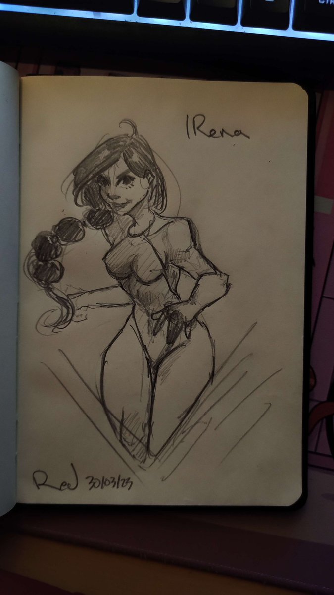 Awesome artwork of Irena made by <a href="/RedKeas/">RedKeas</a> ❤️ #draw #drawing #art #artwork #sega #segagenesis #megadrive #retrogaming #shmup #arcade