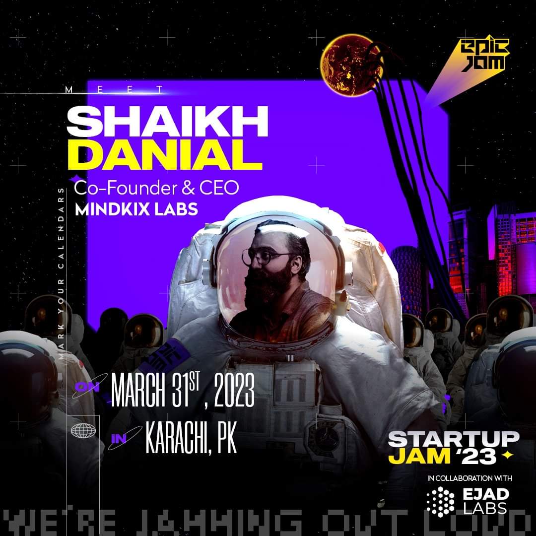See you today at Startup Jam 23 <a href="/EjadLabs/">Ejad Labs</a> <a href="/MindkixLabs/">Mindkix Labs</a> <a href="/sankiking/">sanki.btc</a> <a href="/EpicJamCo/">EpicJam</a>