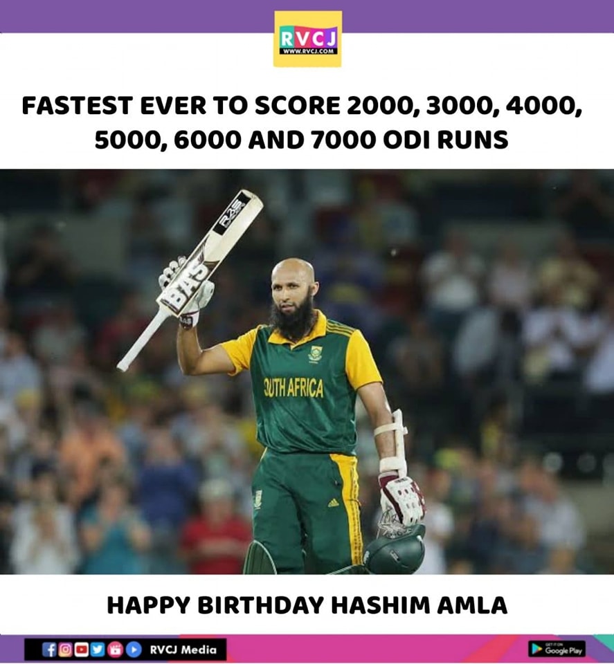 Happy Birthday Hashim Amla!   