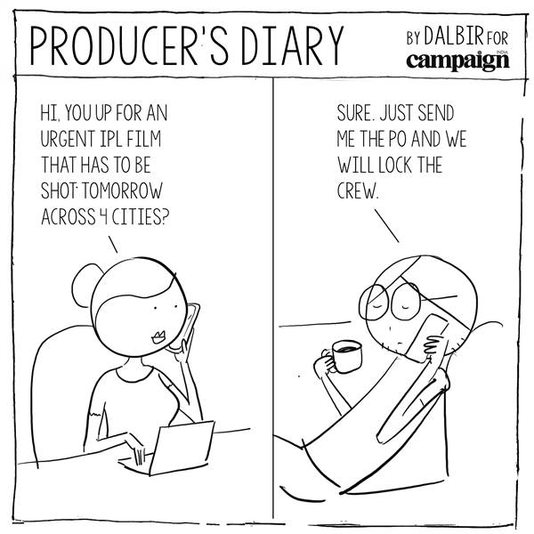 Weekend Laugh: Producer's Diary by Dalbir Singh campaignindia.in/article/weeken…