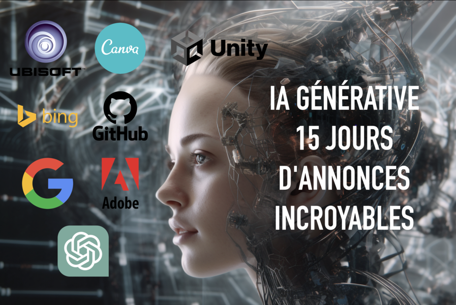 emmanuelvivier's tweet photo. 3ème édition de notre newsletter de veille #HUBRADAR
avec plus de 50 annonces sur l'innovation autour de l'IA générative! (ChatGPT, Midjourney, Bart, Nvidia Picasso, Roblox..).
Une vague qui pourrait toucher 300M d'emplois!
https://t.co/OLAkzjqjii https://t.co/8P0bh5tlgJ