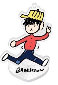 lightqorgus's tweet photo. baekhyun's self-portrait done by himself omg the lip mole, the peace sign literally everything is so cute 🥺❤️ https://t.co/7dgvGcZiqc