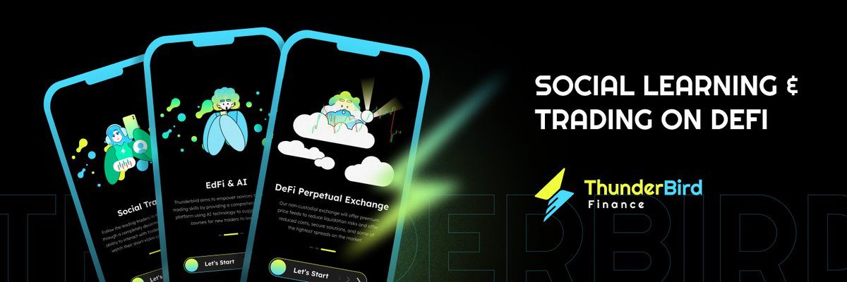 🐦🚀🤑 Introducing Thunderbird Finance and its token $TBIRD - a team of Crypto OGs with expertise in trading and running blockchain projects, aiming to make #DeFi and trading more inclusive through social education and social trading. Here's what you need t.me/TBird_Official