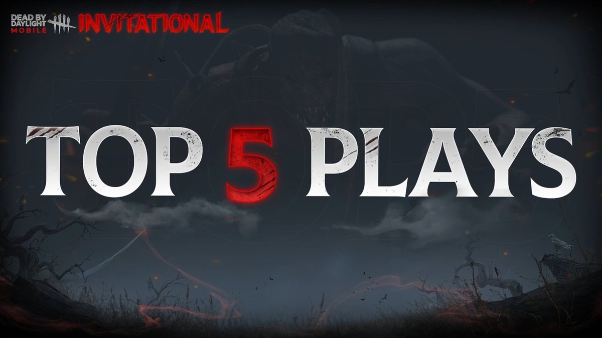 DbDMobile's tweet photo. Let's take a look back at the Top 5 plays from the group stage! 

There were some amazing clutch plays here👇
https://t.co/YBfffUTlT3

Stay tuned for the Playoffs!

#DeadbyDaylightMobile #DbDMInvitational https://t.co/k3TEoMJydj