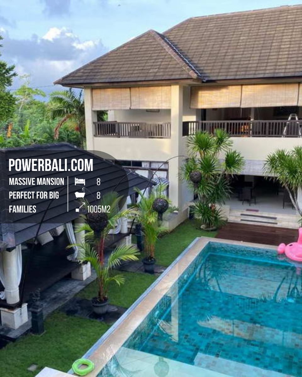 xpbali's tweet photo. MASSIVE MANSION PERFECT FOR BIG FAMILIES OR UP MARKET HOME STAY
https://t.co/OSGMBhDFsz
#BaliVilla #LuxuryHomes #BaliProperty #Investment #BaliHome #VillaForSale #BaliPropertyAgent #powerbali https://t.co/h8goCdvatp