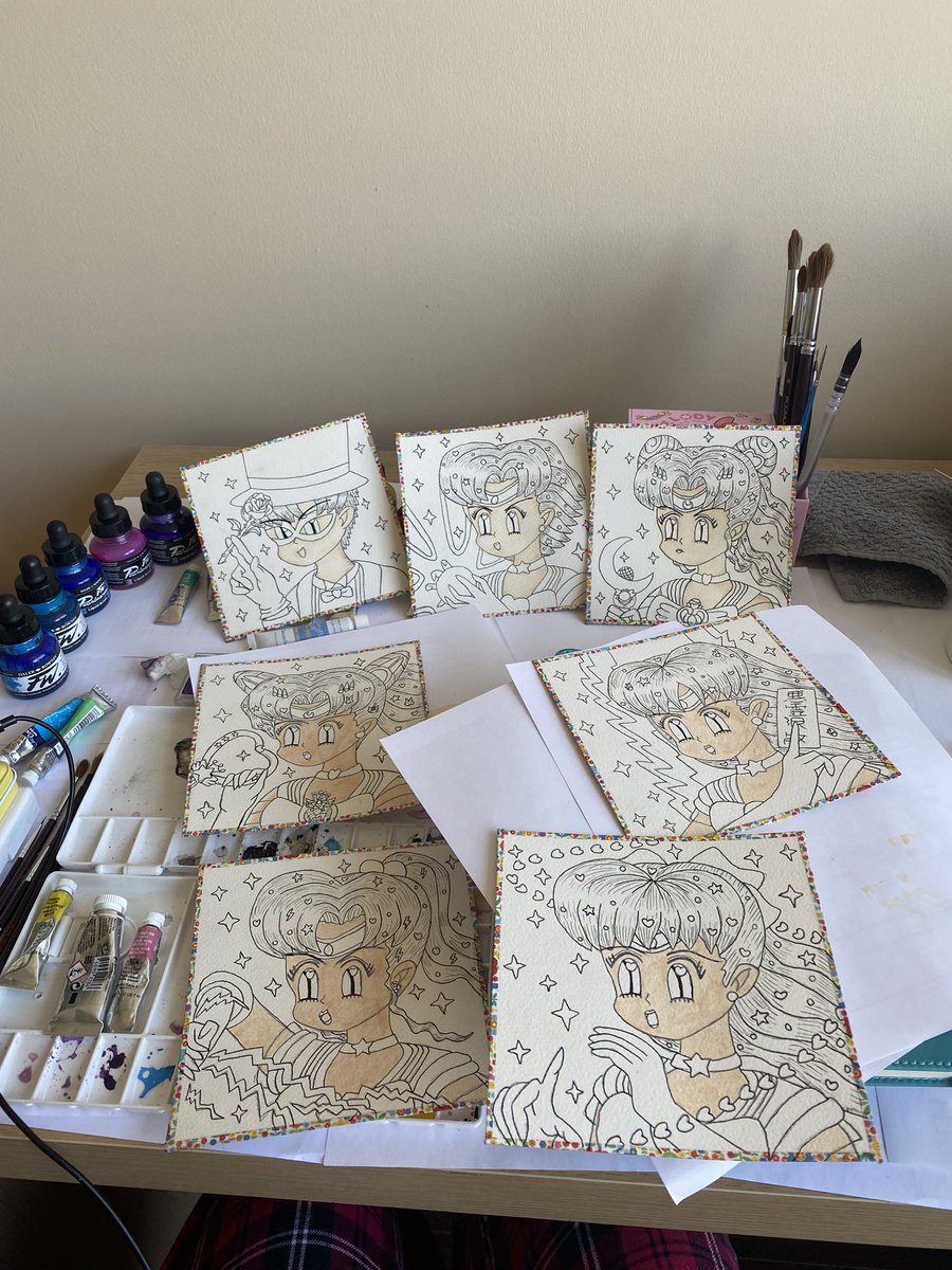 moonpuffstudios's tweet photo. Back at it finally 😅 #SailorMoon #SailorMoonCrystal #SailorMoonCrystal #sailormoonnft #animenft #traditionalnft #nftart #NFTartist #NFTCommmunity https://t.co/De1a5rDR4G