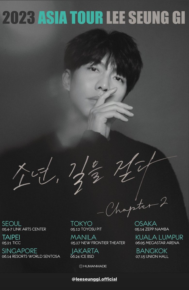 Lee Seung Gi 2023 Asia Tour

#이승기 #LeeSeungGi 

cr: byhumanmade