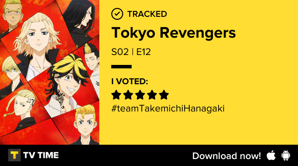 tanjounokamioku's tweet image. Just watched episode S02 | E12 of Tokyo Revengers! #tokyorevengers  tvtime.com/r/2Ln8F #tvtime