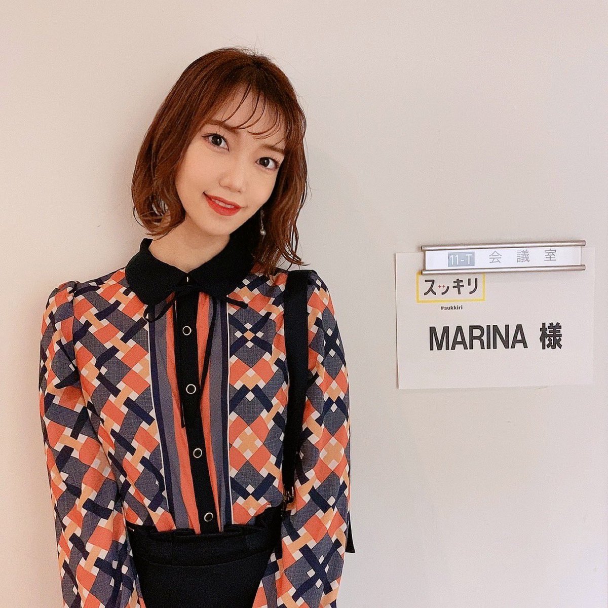 marinas1116's tweet photo. スッキリさんこんなまだまだ知名度もない私を出演させて下さりありがとうございました🥹💗
ご対応も丁寧で素晴らしく、だからこそみんなに愛される番組になるんだと勉強になる事ばかりでした！

また、いつかスッキリチームの皆様とお仕事が出来ますよう夢を追い続けます♡

#スッキリありがとう https://t.co/JFPPkML1Nf
