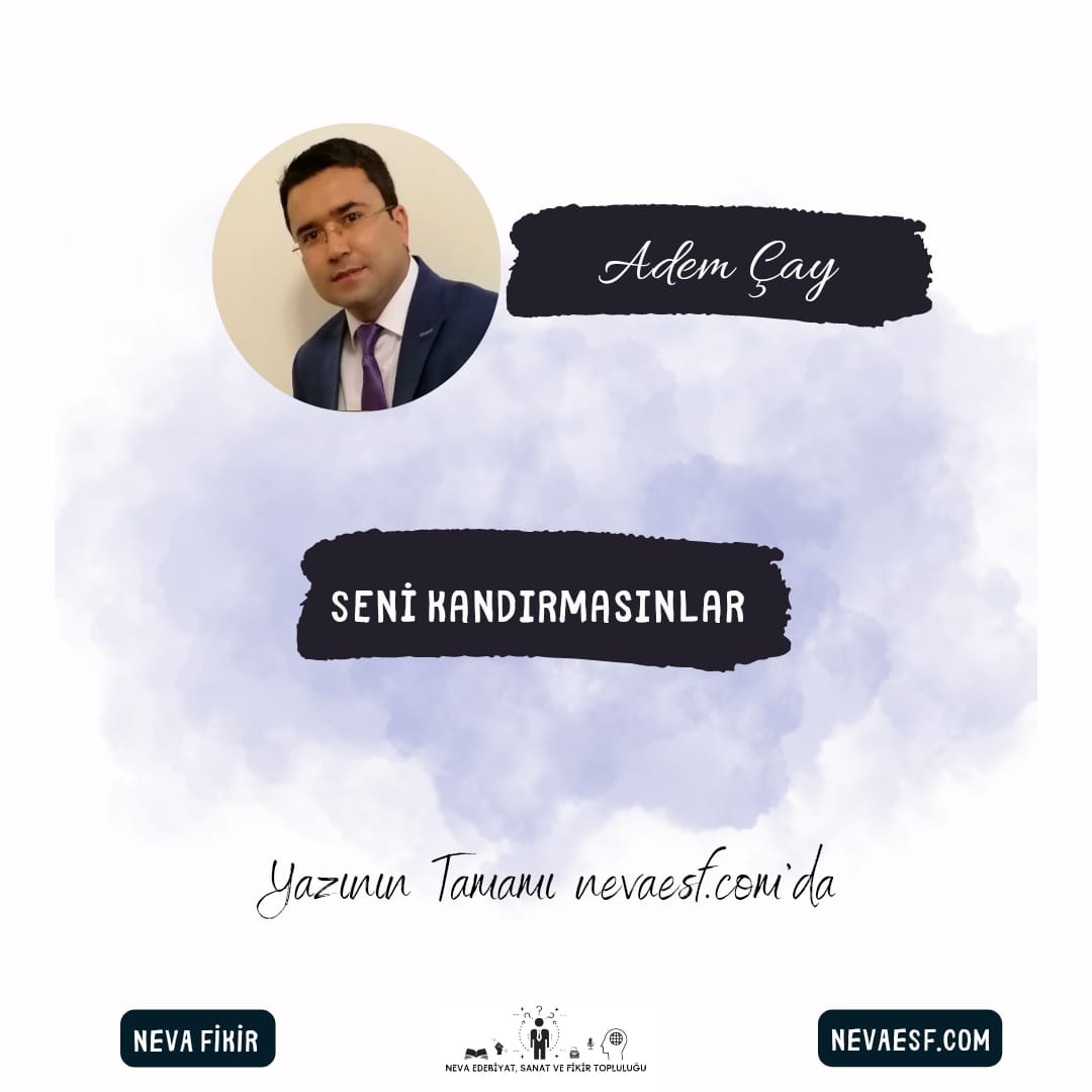 Yazarlarımızdan Adem Çay'ın kaleminden "Seni Kandırmasınlar" yazısı web sitemize yüklenmiştir.

Yazının tamamına ulaşmak için 👇🏻
nevaesf.com/ademcay/seni-k…