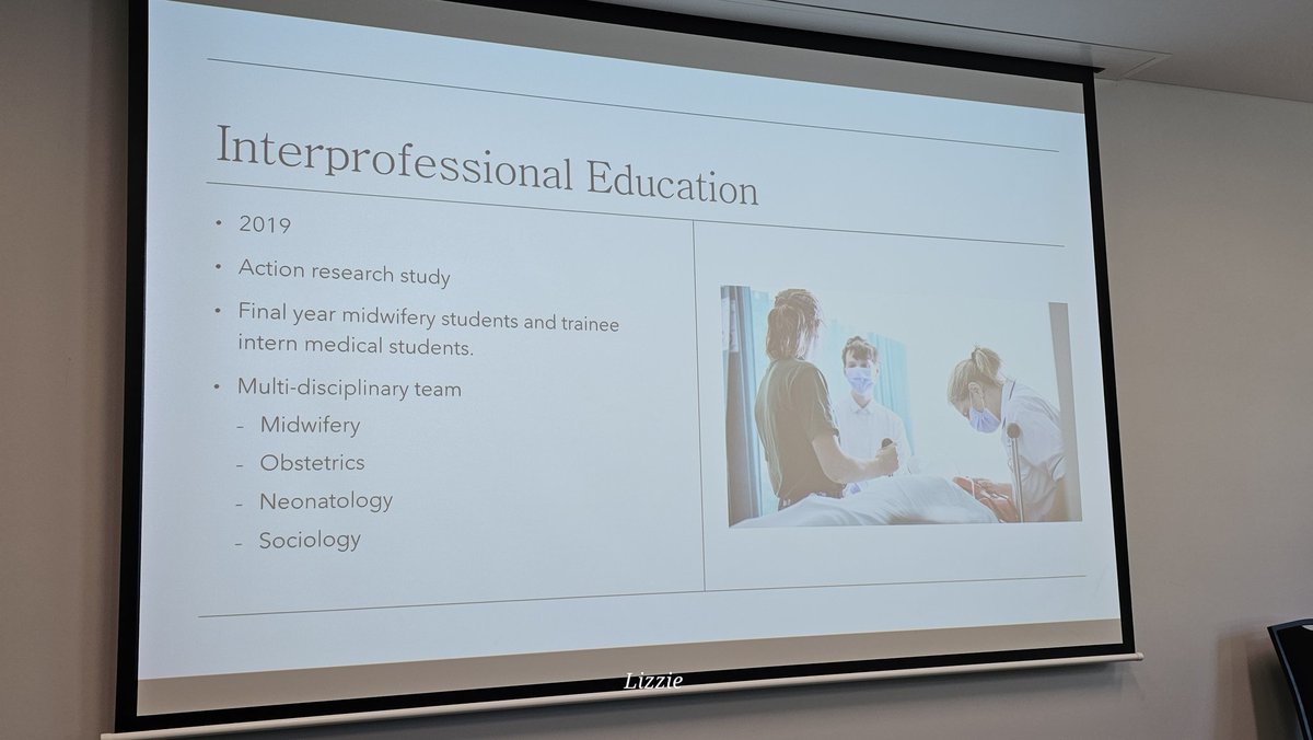 TTMidEdC's tweet photo. #TTMEC2023 Lorna Davies &amp; Melanie Welfare sharing their #collaborative  #autoethnography  #actionresearch  with #midwifery,  #obstetric, #neonatal  &amp; #sociology final year students https://t.co/NhwKQ1Lnur