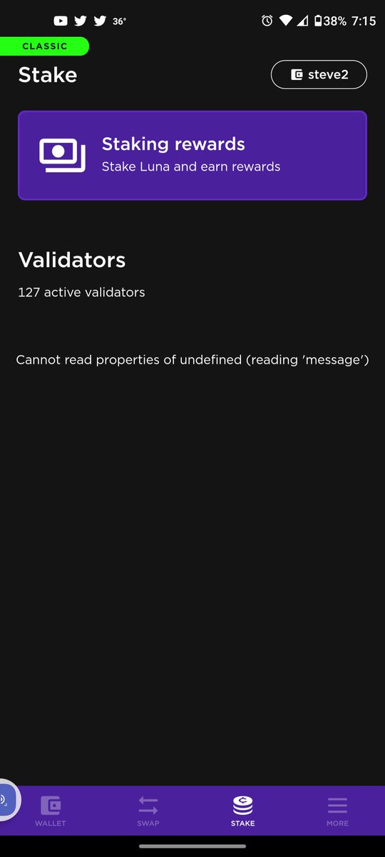 no validator listings means no new account being able to stack for days now #LuncArmy #LUNC #LunaClassicCommunity