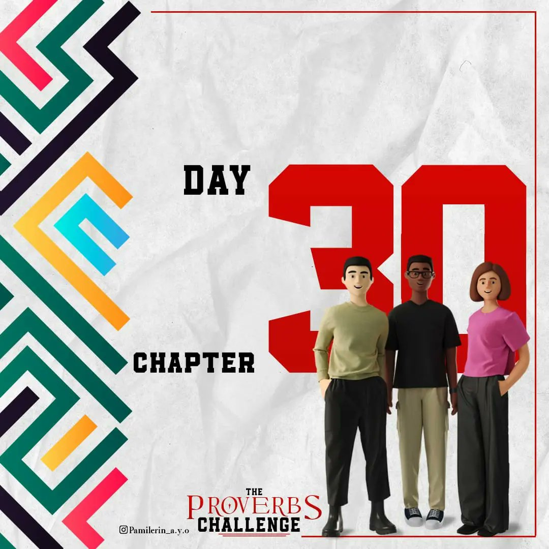 Pamilerin_ay_'s tweet photo. Every word of GOD is flawless!
#Proverbschallenge #31daysofproverbs #wisdomsearch #scripturemining https://t.co/qqiOkw8xng