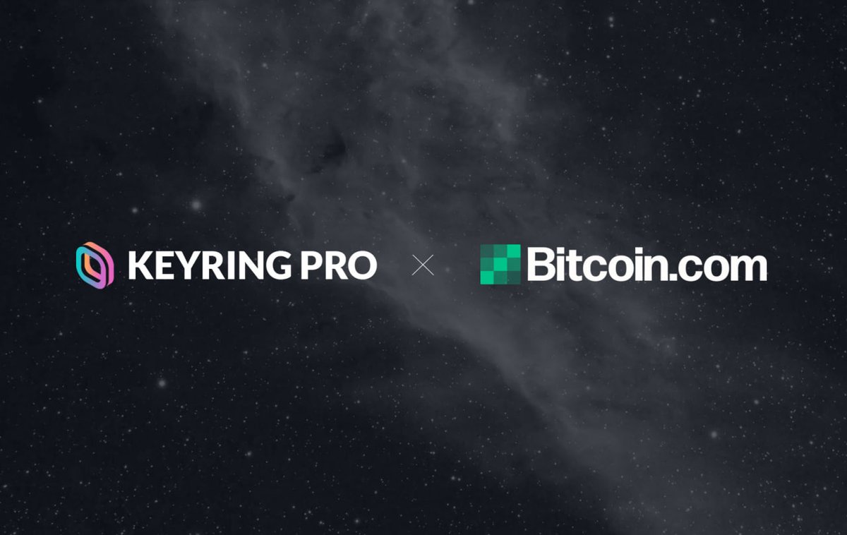 📣 Announcing a strategic partnership with @BitcoinCom to expand further into #DeFi: 1 - Bitcoin.com's Verse DEX liquidity pools are now aggregated in KEYRING SWAP. 2 - @KEYRING_PRO will automatically display Bitcoin's official token $VERSE for users with balance.