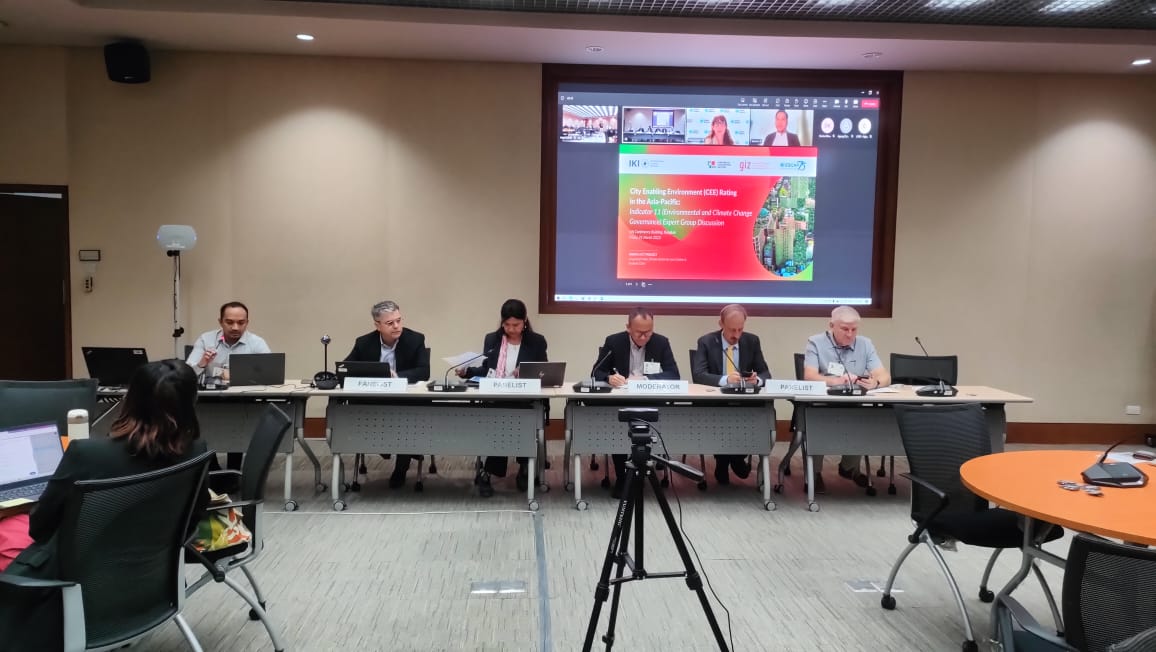 uclgaspac's tweet image. In conjunction with #APFSD2023, UCLG ASPAC in collaboration with @UNESCAP , GIZ Bangkok @GIZ_Thailand  thus organises this Expert Group Meeting on the CEE as part of the Urban Act Project Implementation to discuss the revision criteria 11 on the environment and #climatechange