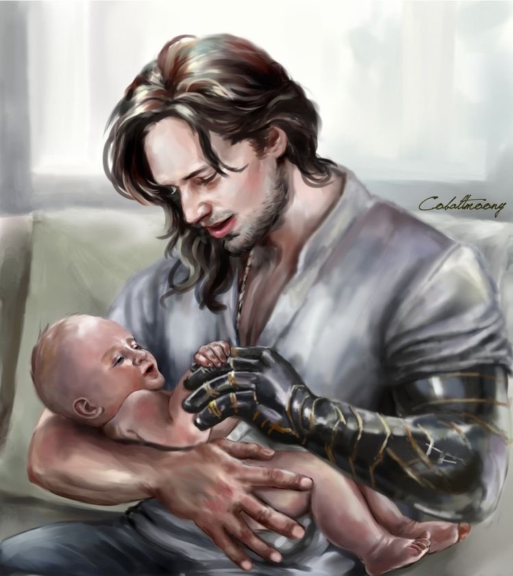 WHITEWOLFSGT's tweet image. Someone give him a baby.