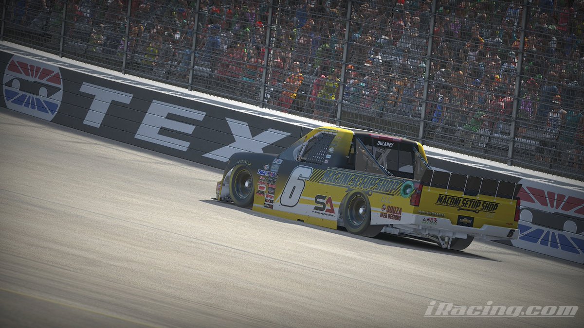 DulaneyJonathon's tweet photo. P5 at Texas and 16th in points with a drop. Finally have some non plate track races coming up. Bristol in 2 weeks.🫡 https://t.co/oP8XL0LdJx