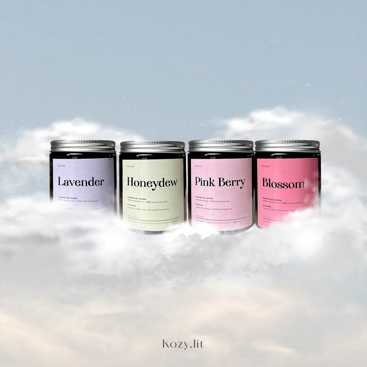 kozynlit's tweet photo. Morning ☀️ 

Experience the ethereal ambiance with our scented candles that will transport you to the clouds, both visually and aromatically.

#kozynlit #soycandle #handpoured https://t.co/DKIgiN5OQ0