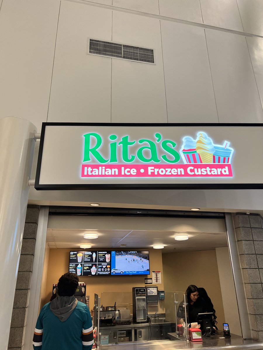 Chill out tonight with our friends at <a href="/ritasice/">Ritas Ice</a> serving your favorite ice cold desserts. Featuring their famous gelati! Grab it outside section 210.
