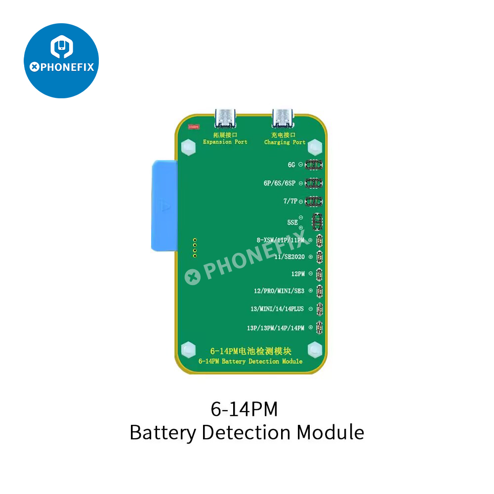 diyfixphone2's tweet image. 🎉Good News!
#iPhone 6-14PM battery detection module is new

🙋Added 14 series battery reading and writing(Note: write FPC with #JCID
battery)

It can fix old module incompatibility issues, suitable for V1S Pro

Support detection, reading and writing of separate battery adapters