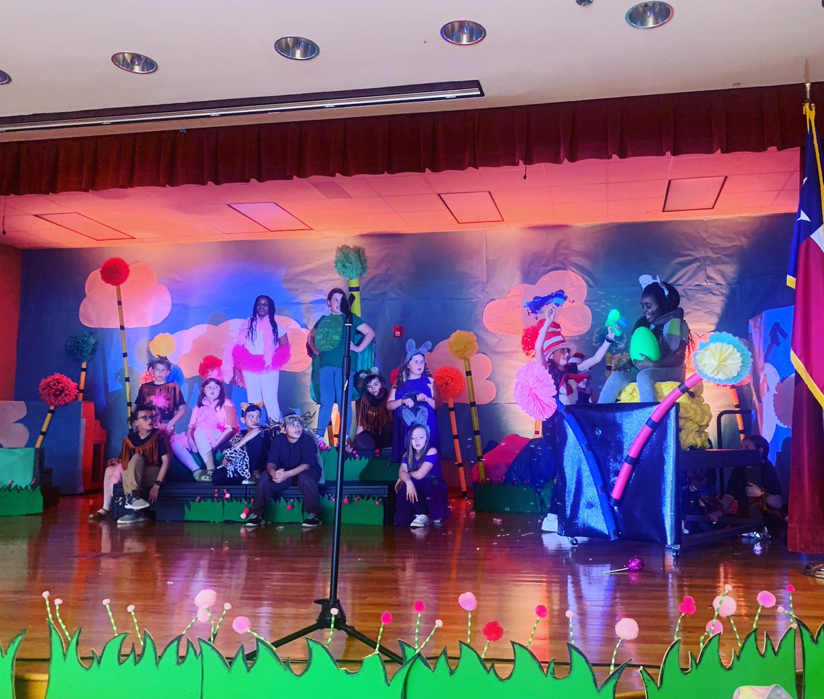 Opening night was a smashing success!  These kids did an AMAZING job!  One more chance to see Seussical tomorrow at 2:15! #KISDFineArts #CelebrateKISD #MusicalMonth