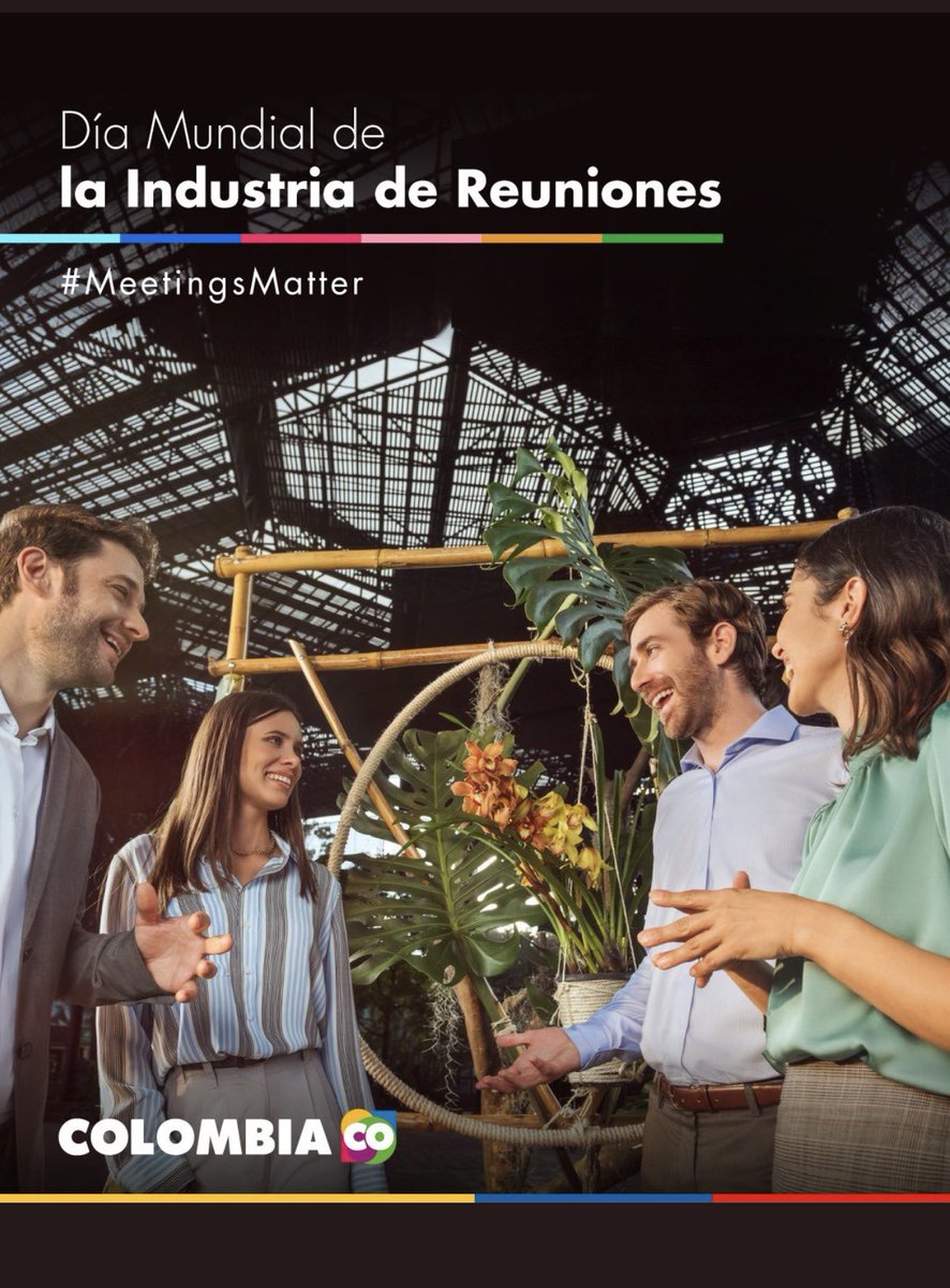 orianim's tweet image. Un orgullo hacer parte de la #industriadereuniones en Colombia. Trabajar por el país y lograr atraer eventos de talla mundial, es un orgullo! 
@PROCOLOMBIACO #rednacionaldebureaux @MPI @pcmalatam @ICCAWorld @SITEGlobal @echaillo @Events_Council  @Bravoarthur @g_salcedo_r