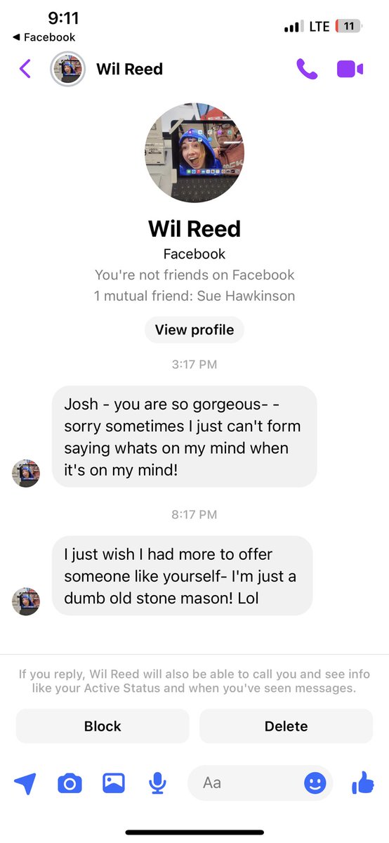 beebitch69's tweet photo. I started taking screenshots of outlandish things men message me. Please enjoy 🙃 https://t.co/j4dwgmg4eL