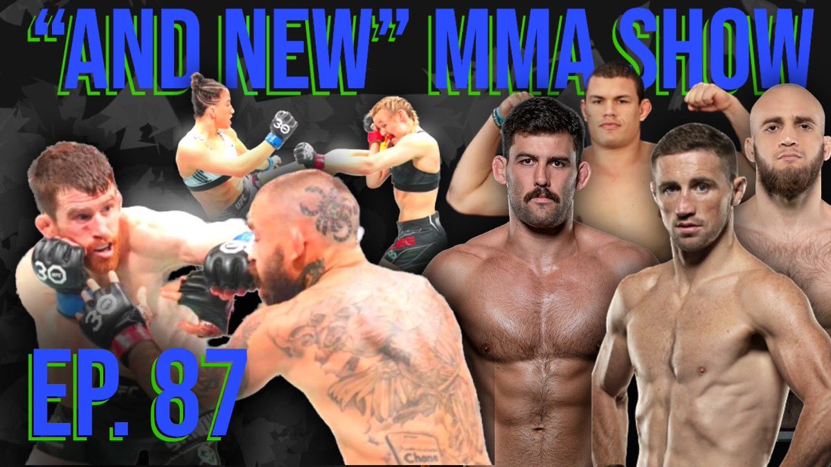 andNEW_mmashow's tweet photo. NEW EP. LIVE. Join us as we discuss &amp; recap UFC FN Vera vs Sandhagen, and look forward to weekend for Bellator 293 and the kickoff of the 2023 PFL Season. Plus, rankings update, headlines and more! CHECK IT OUT. #ANDNEW 

https://t.co/mw3mCmApzF https://t.co/RyYIYwnCvi
