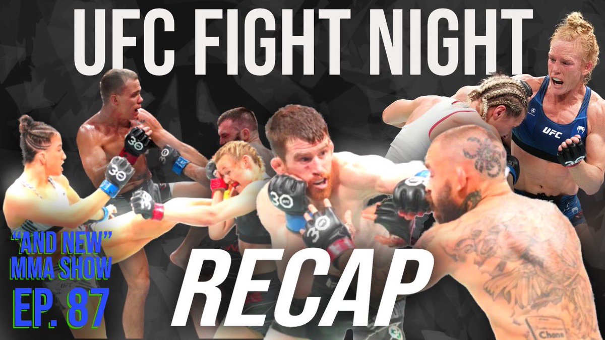 andNEW_mmashow's tweet photo. NEW EP. LIVE. Join us as we discuss &amp; recap UFC FN Vera vs Sandhagen, and look forward to weekend for Bellator 293 and the kickoff of the 2023 PFL Season. Plus, rankings update, headlines and more! CHECK IT OUT. #ANDNEW 

https://t.co/mw3mCmApzF https://t.co/RyYIYwnCvi