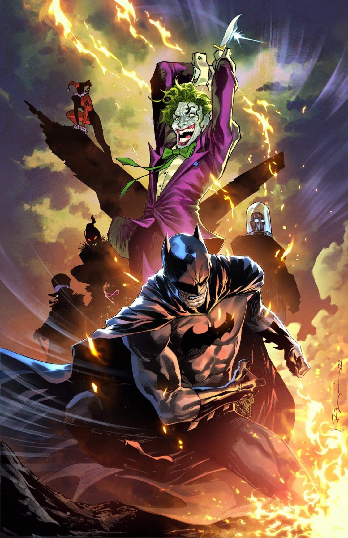 バットマン 直筆原画 ライアン・ベンジャミン-