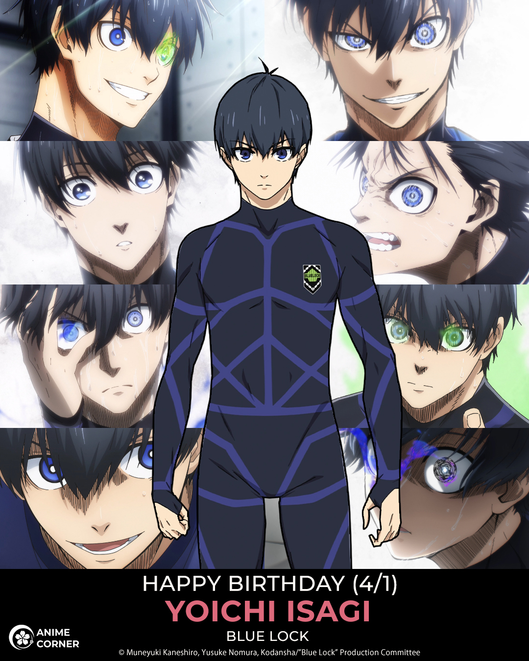Blue Lock Characters Birthdays #anime #animeedit #birthday #bluelock #, blue lock character birthdays