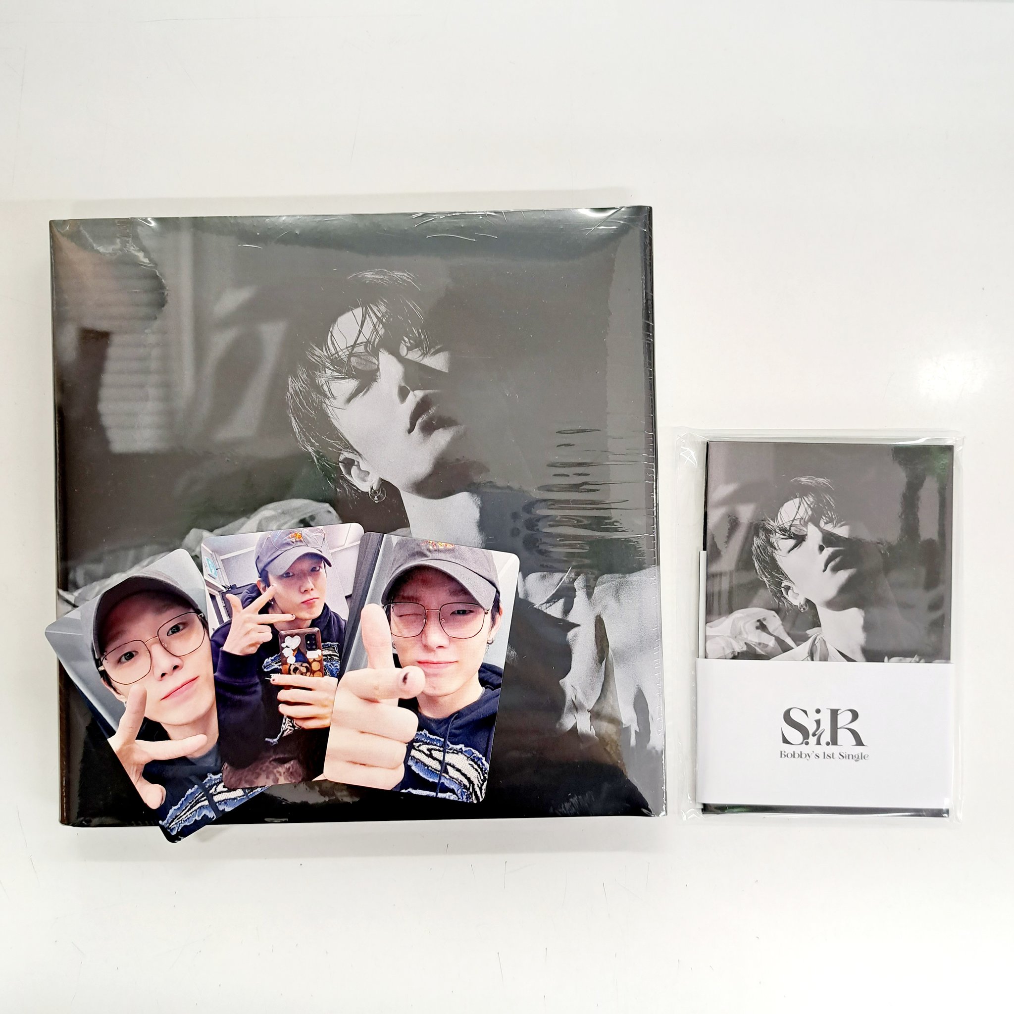 iKON - りり　bobby S.i.R ポカアルバム メイクスター特典 トレカセット BOBBY (iKON)｜韓国ファーストシングル『S.i.R』CD&POCA Ver.で