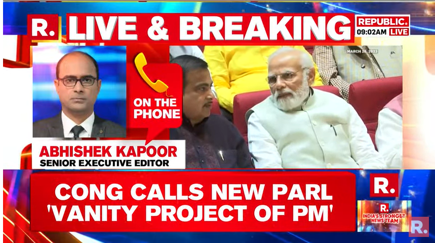 #BREAKING | After Prime Minister Narendra Modi paid a surprise visit to the new Parliament, Congress leader Jairam Ramesh called the project a colossal waste of money.

#PMModi #Parliament #Congress #JairamRamesh 

Tune in - youtube.com/watch?v=LCxT4y…