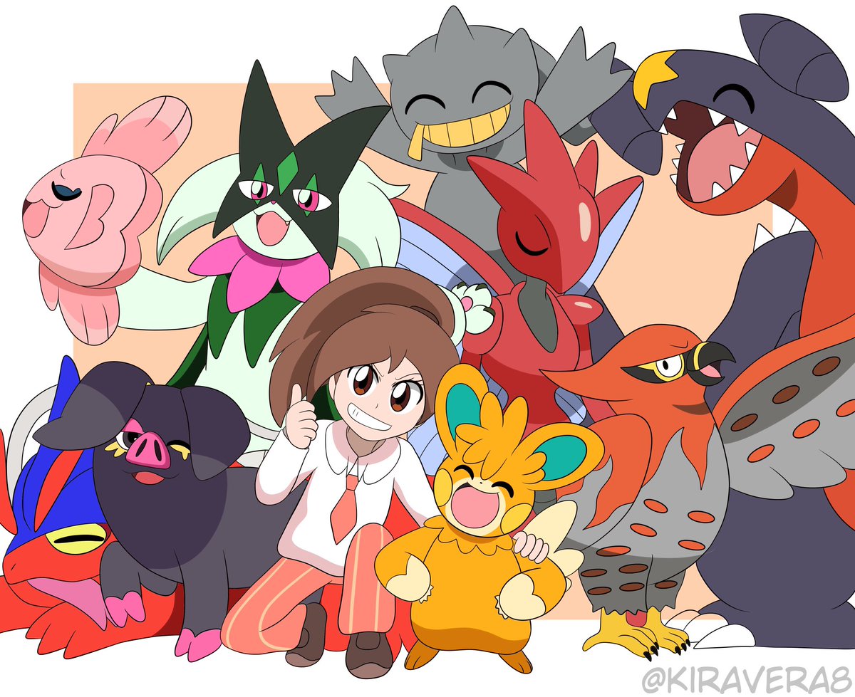 「our paldean friends! #PokemonScarletViol」|Kira (◕ᴥ◕)✨@Paldea💕のイラスト