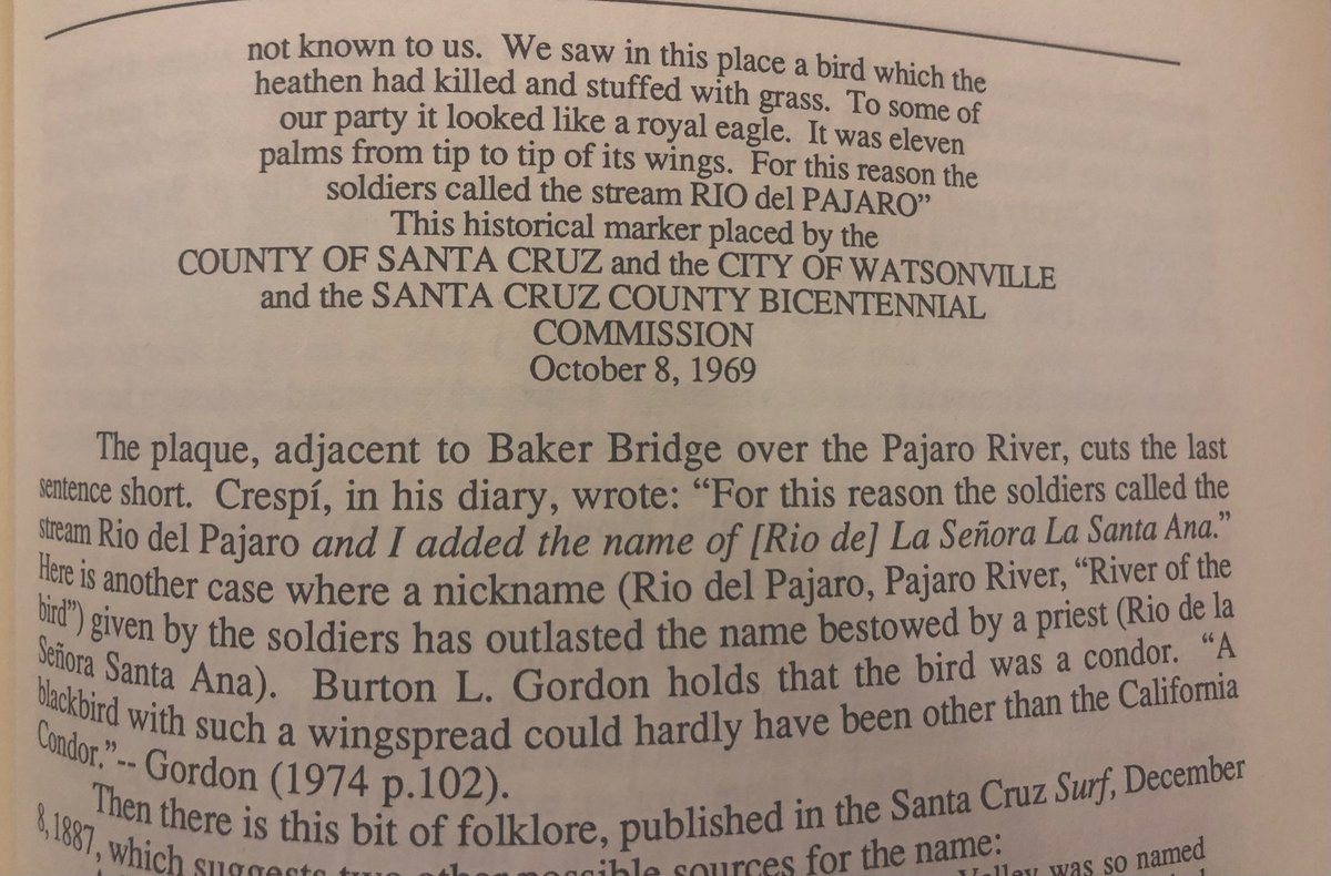 NathanCoben's tweet photo. For those who have read or heard about the flooding at the Pajaro River and dislocation of people in the town of Pajaro there, here is some (relative to the ongoing crisis there very trivial) local history about the name that I came across the other day https://t.co/gHBqaTxNqp