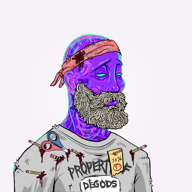 This is a <a href="/NebulaDegods/">NebulaDegods ⚛️</a> ... 

Got it by trading a coral okay bear.. 

1/54 Mythic Skin 

Excited to bridge it to $ETH 

<a href="/DeGodsNFT/">DeGods</a>