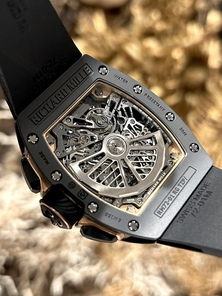 _Glint_'s tweet photo. RICHARD MILLE
RM72-01 TZP RG
ライフスタイル フライバッククロノグラフ
ブラックTZPセラミックス×5Nレッドゴールド
国内外ほとんど流通のない超希少モデル✨
現在店頭に在庫ございます🔥
#RM72
#RM7201
#RM7201RG
#RICHARDMILLE
#リシャールミル
#リシャール
#フライバッククロノグラフ https://t.co/6H8yLnXVrx