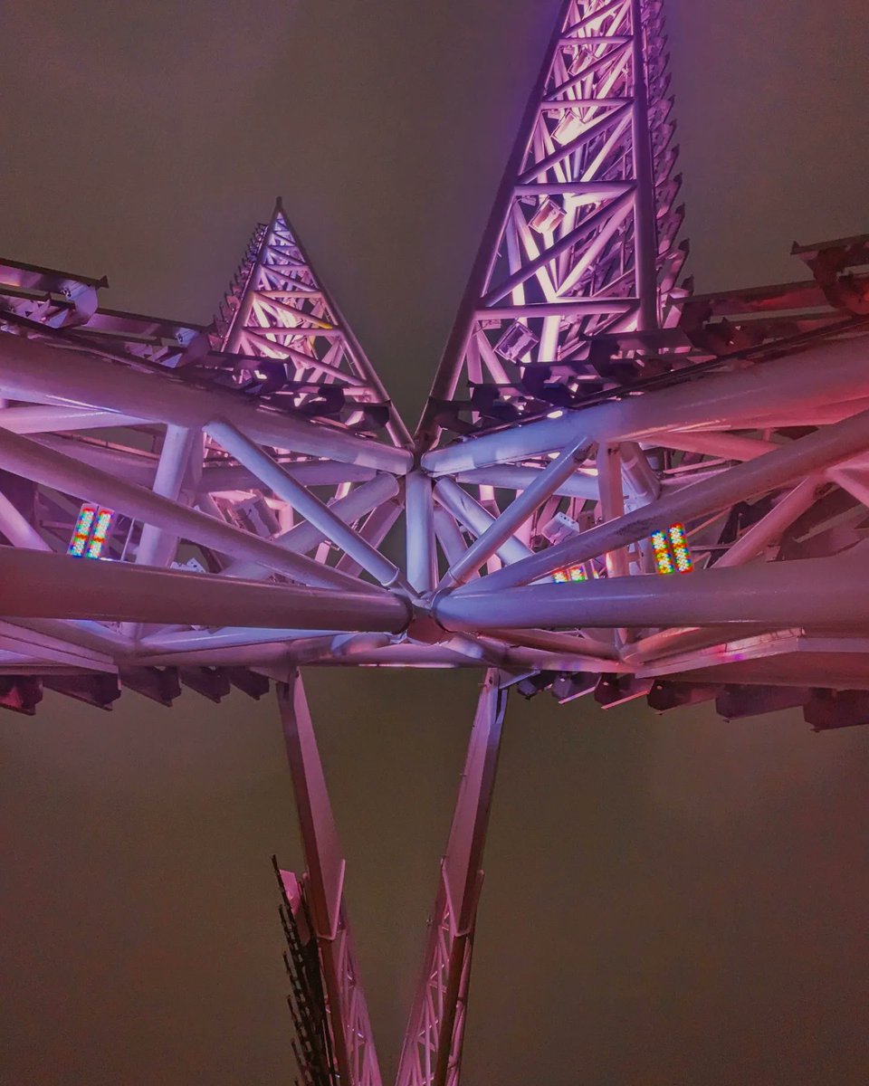 Tonight, Skydance Bridge is lit up in honor of #TransWeek, and it brought me some needed joy to see it in all of its misty glory. Thanks for making it happen @jospacebear.  #OKCforEveryBody #TWOVA