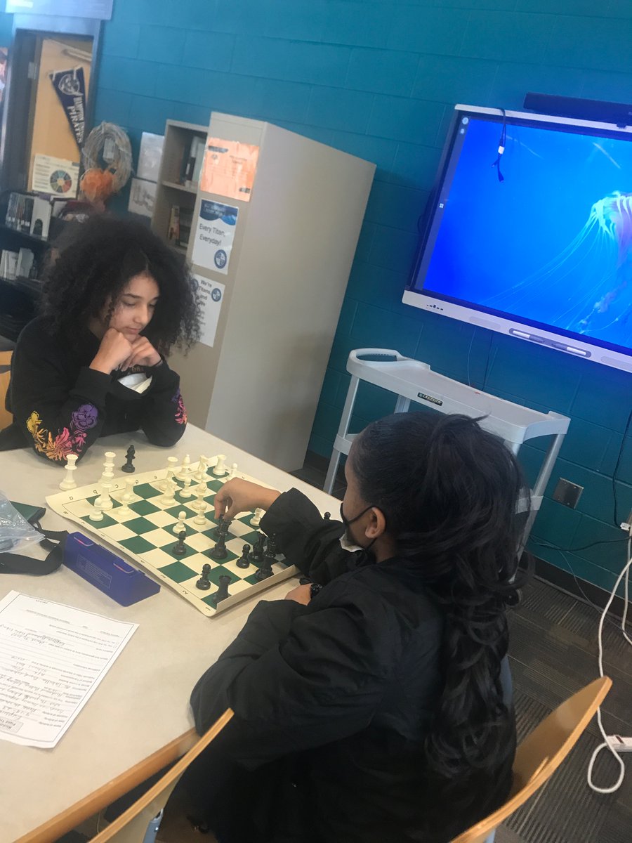 TB4Kids's tweet photo. It’s Thursday’s Chess ♟ Club day in the library @MLK_Titans.
@rps_libraries #MakeADifference @RPS_Schools https://t.co/2piPZjUKWM