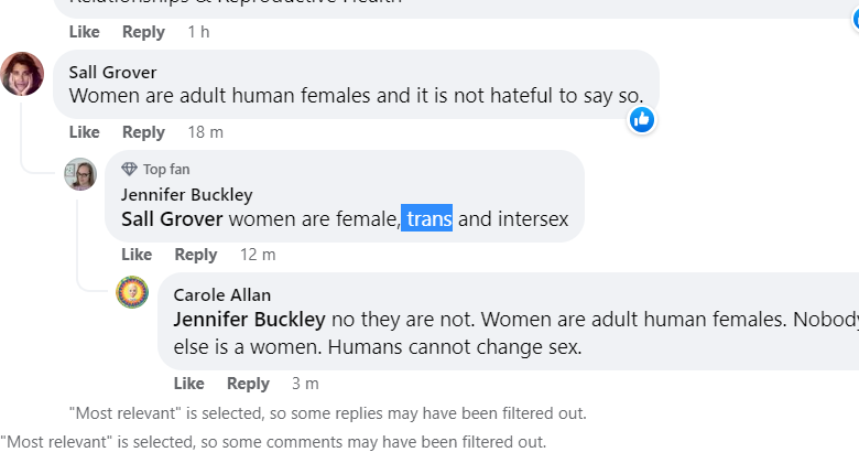 spiraling888's tweet photo. NO, 'Jennifer'. 

Males cannot be women. Only females. https://t.co/3BaOZUJXQb